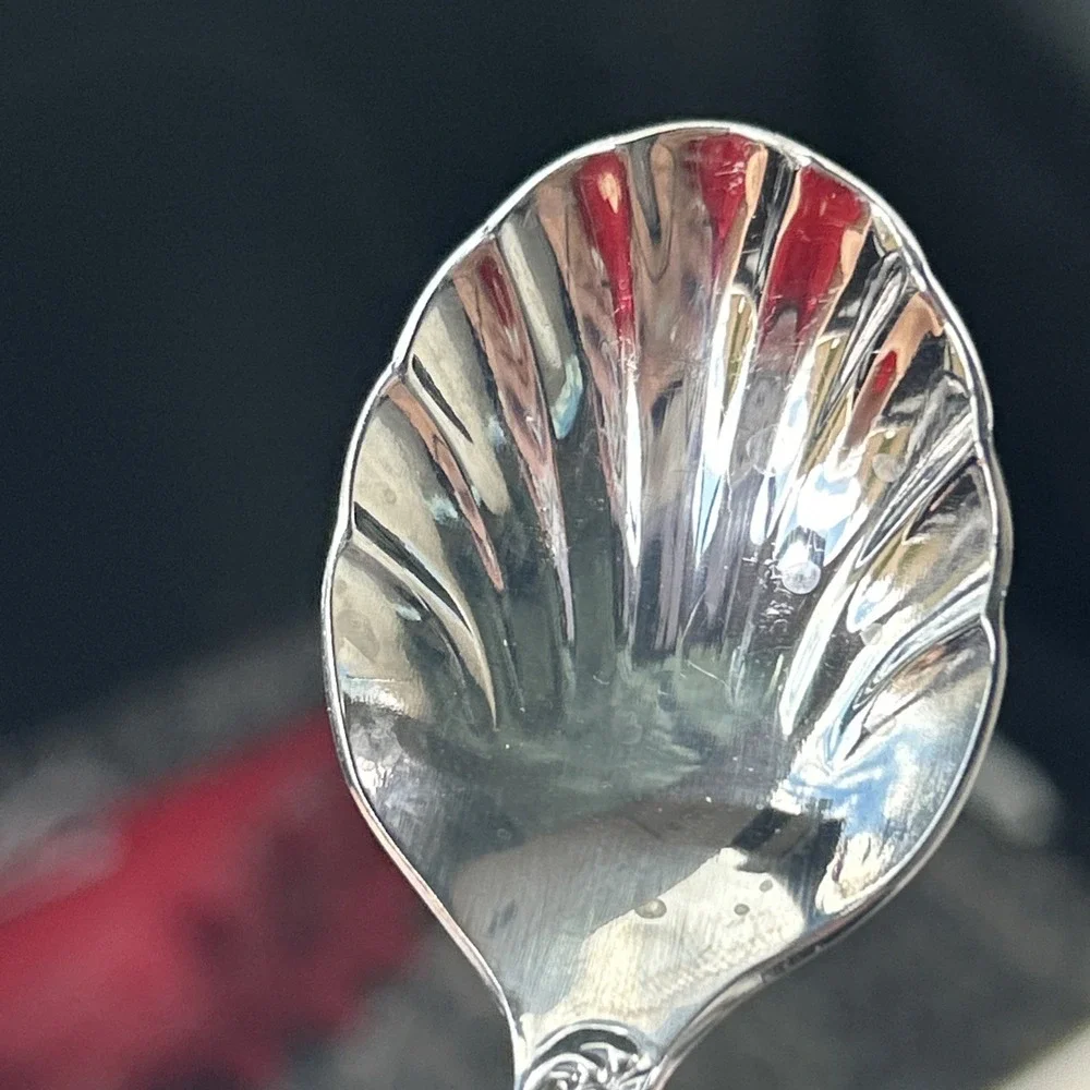 Oneida AZALEA Butter Knive/Sugar Spoon- Scratches